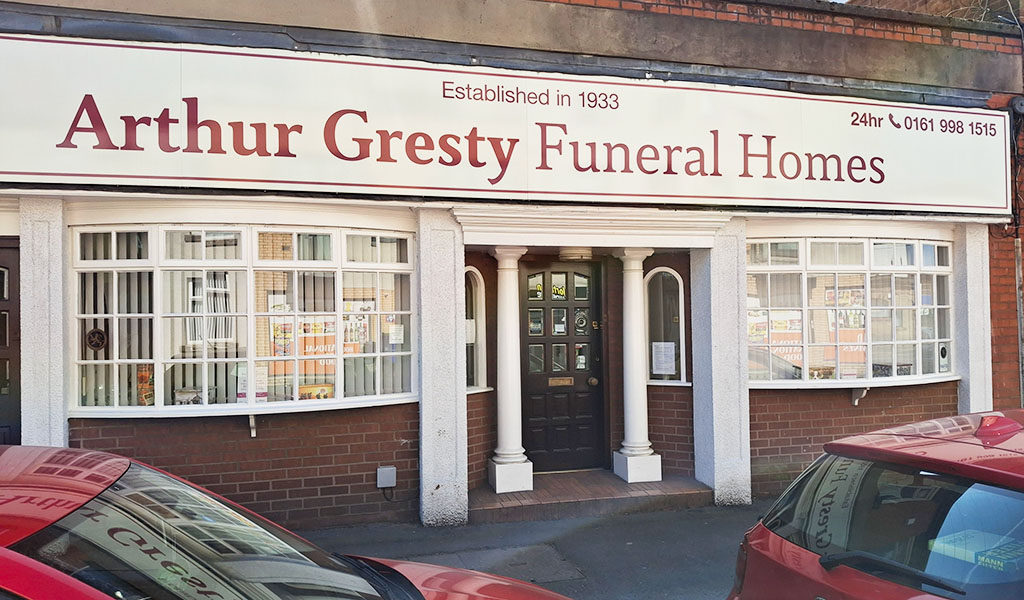 Arthur Gresty Northenden Funeral Home
